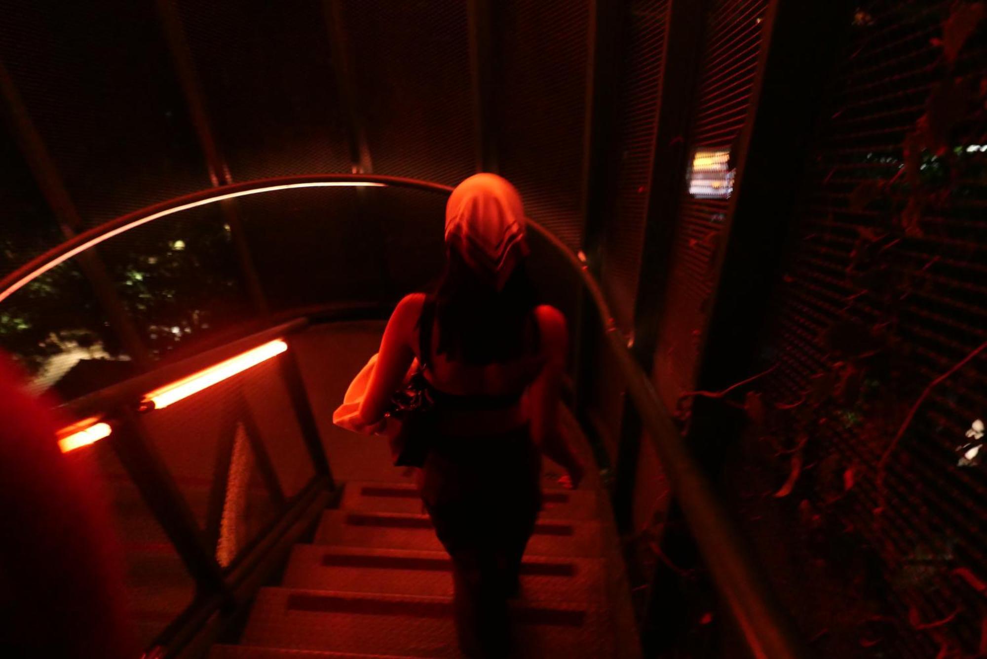 The Click Clack Hotel Medellín Exteriér fotografie Stairs at the station